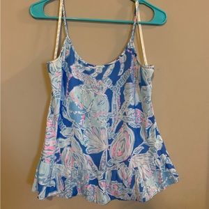GUC Lilly Pulitzer Into the Deep tank sz xs
